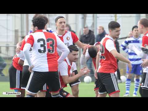 OLIVEO JO19-1 - SC Feyenoord JO19-2 oefenwedstrijd voetbal