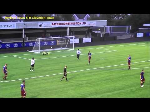 Merthyr Town v Clevedon Town (Tuesday 19th August 2014)