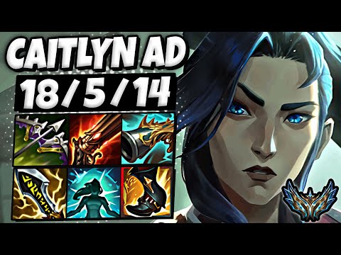 Caitlyn vs Jhin [ ADC ] Korea Challenger 1227 LP | Patch 25.21 ✅