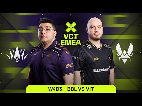 [FR] BBL vs Team VITALITY | VCT EMEA STAGE 1 | W4D3