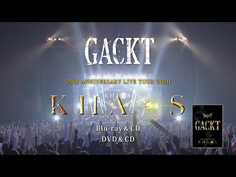 【正規逆輸入品】 GACKT Blu-ray&DVD KHAOS 2020 TOUR LIVE ANNIVERSARY 20th ミュージック