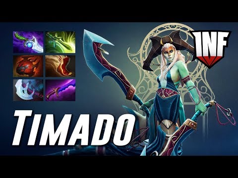 Timado Naga Siren CORE CARRY | Dota 2 Pro Gameplay