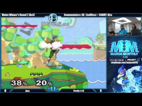 MMX [W2] Alex (Fox) vs Firefly (Falcon) SSBM