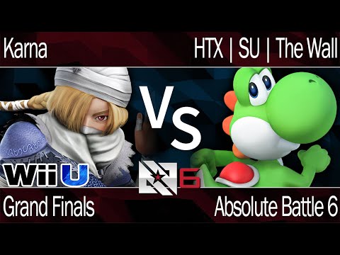 AB6 Smash 4 - Karna  (Sheik) vs HTX | SU | The Wall (Yoshi) - Grand Finals