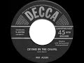 1953 HITS ARCHIVE: Crying In The Chapel - Rex Allen