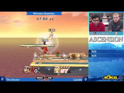 “Ascension 11/11/17” – The Doctor (Mario) v. Luk101 (Ness) – Winners Quarters