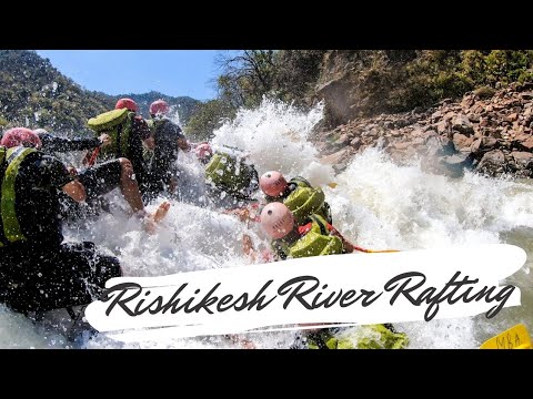 River Rafting in Rishikesh || Kaudiyala to Rishikesh Rafting 35 km || The Great Wall Rapid Complete