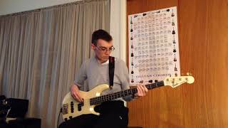 Jerry Lee Lewis - Ramblin&#39; Rose (Bass Cover)