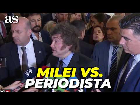 BRUTAL ENFRENTAMIENTO de MILEI con una PERIODISTA española: «Corta intelectualmente»