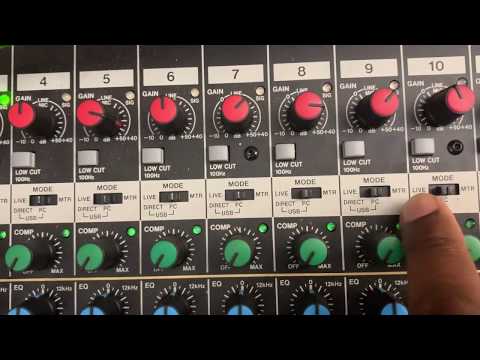 TASCAM Model 24 ||| Hybrid Mixing: Sending Audio from DAW to mixer