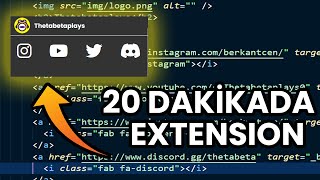 CHROME EXTENSION YAPARAK PARA KAZANABILIRIZ (SADECE HTML CSS)