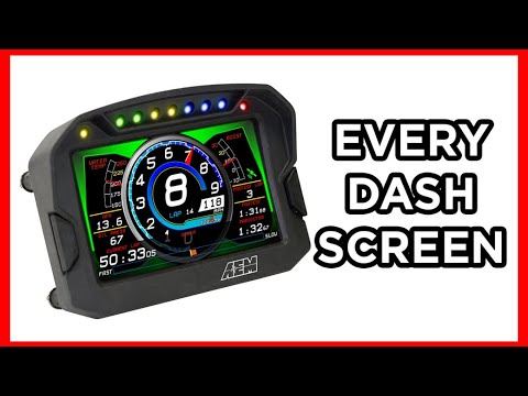 OVERVIEW of EVERY CD-7 and CD-5 Digital Dash Screen!
