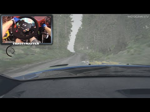 DiRT Rally w/ Thrustmaster T-GT & Rally Wheel Sparco R383 + TH8A Shifter [WheelCam]