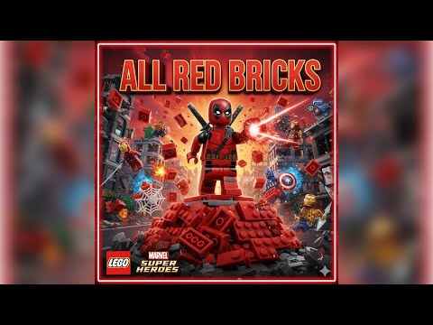 DEADPOOL 100% Guide – Alle roten Steine 💎 | LEGO Marvel Super Heroes