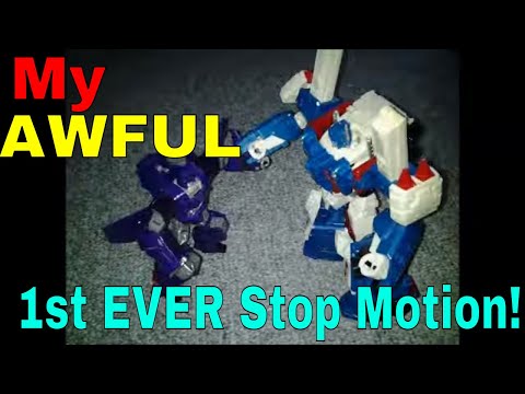 GotBot's terribly, tragic, beautiful FIRST EVER, stop motion attempt! (NOT part of upcoming series)