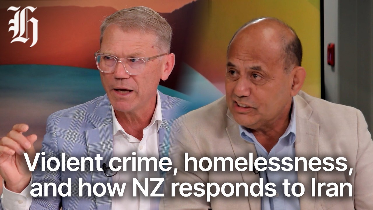 Political Panel: Paul Goldsmith and Willie Jackson discuss Iran, violent crime, and homelessness