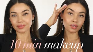 2021 - 10 Minute Everyday Makeup (NO Foundation) | Eman