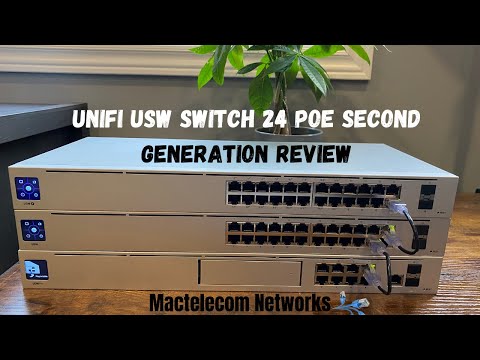 24 Port POE switch with 2 SFP Ubiquiti Poe Switches USW-24-PoE