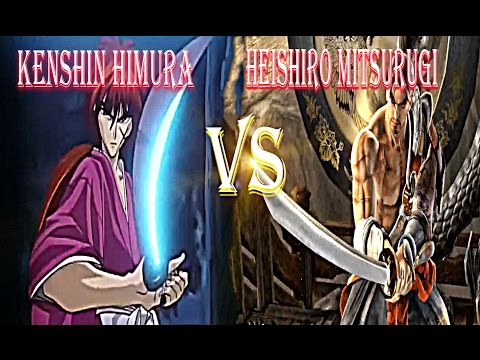 Kenshin Himura vs Mitsurugi - Battle Of The Samurai