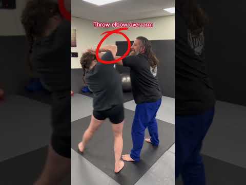 Women’s Self-Defense how to escape a hair grab. #bjjlifestyle #grappling #bjj #bjj4life #oss