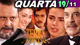 TERRA NOSTRA: 19/11 TIZIU entra na MANSÃO e JANETE SURTA com a REVELAÇÃO! Capítulo completo