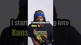 Lucki speaks on his worst experience trying Xanax for the first time 🫠#rap #lucki