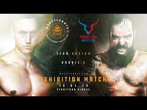 Robbie X vs Sean Kustom - Wrestle Gate Pro Debut Match.