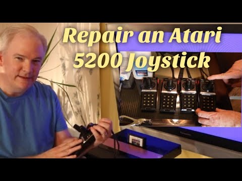 Repairing Your Atari 5200 Controller Can Be an Interesting & Very Rewarding Journey (vid #74)