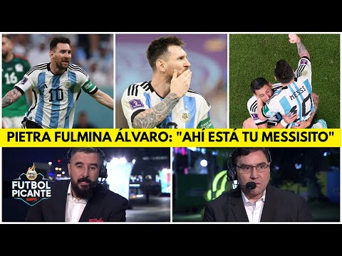 FURIOSOS ÁLVARO y PIETRA, en un DEBATE CANDENTE por la derrota de MÉXICO vs ARGENTINA│Futbol Picante
