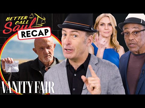 'Better Call Saul' S1-3 Recap by Bob Odenkirk, Giancarlo Esposito, Rhea Seehorn & More | Vanity Fair