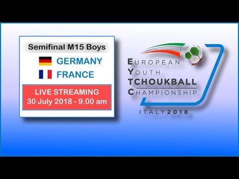 EYTC 2018.  SEMIFINAL M15 Boys  GERMANY - FRANCE