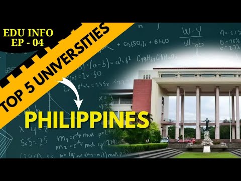Top 5 Universities In Philippines|"Edu Info" Series Tamil|Top 5 University| Philippines Universities