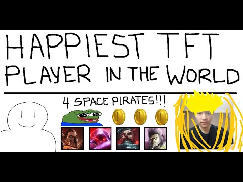 Kiyoon | HE WENT SUPER SAIYAN IN A TFT GAME?! | 4 SPACE PIRATES | Teamfight Tactics | Set 3 | 10.17