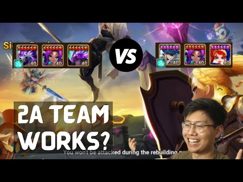 Using the 2A Team Again in TOURNAMENT Style SIEGE BATTLE - Battles & Explanation - SUMMONERS WAR