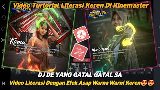 Download lagu Cara Membuat Video Literasi Dengan Efek Asap Warna-Warni😍Dengan Dj DE YANG GATAL GATAL SA. Di Kinema mp3