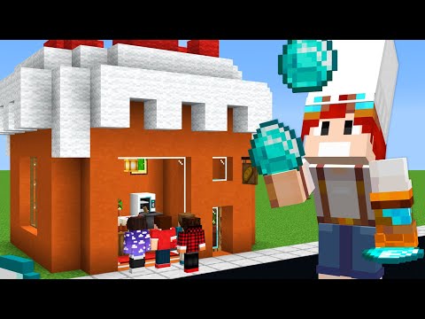 VOU FICAR RICO COM MINHA PRIMEIRA LOJA DE ITENS NESSE SERVIDOR DE MINECRAFT