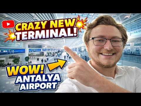 The "new" Terminal 2 at Antalya Airport