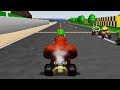 Mario Kart 64 Mushroom Cup 150cc DK Gameplay