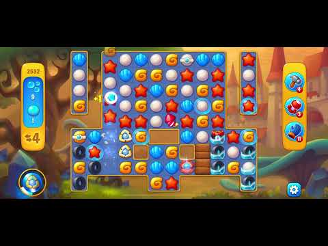 Fishdom 2532 - Super Hard Level (13 Moves)