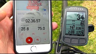 Strava iPhone App vs GPS Bike Computer (Elemnt BOLT)