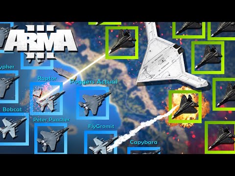 Insane Pilots Fight a Federation Super Weapon | Arma 3 Project Wingman