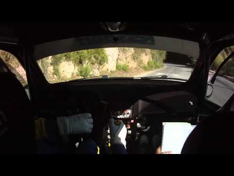 Cameracar FullHD Rally di Camaiore 2013 Maran-Visconti Clio S1600 3°assoluti