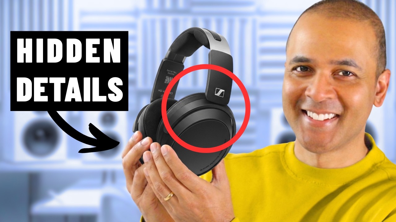 Sennheiser HD 480 - Crazy Details! - YouTube