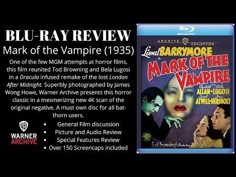 Mark of the Vampire (1935) Warner Archive Blu-ray Review