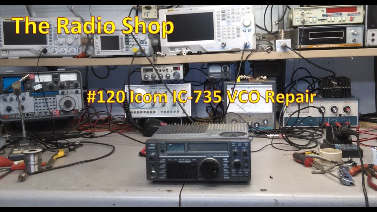 #120 ICOM IC 735 VCO Repair