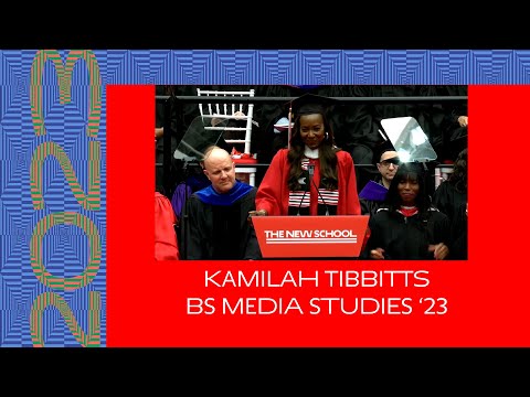 Kamilah Tibbitts, MS Media Studies || Commencement 2023