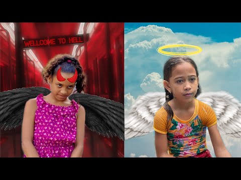 AN ANGEL FALLEN FROM HEAVEN 👼🌌 (The Movie) @dariannyflow - Adrian Videos