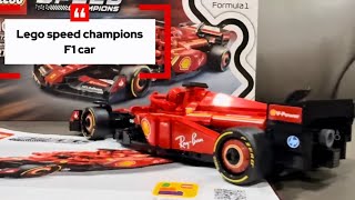 ￼LEGO 77242 Speed Champions Ferrari SF-24 F1 Race Car Building Toy Set (275 Pieces)