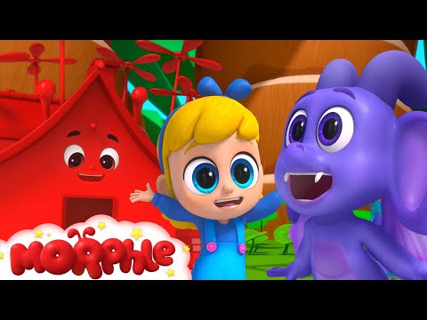 Flying Red House! | Morphle and Gecko's Garage - Cartoons for Kids | Kids Entertainment