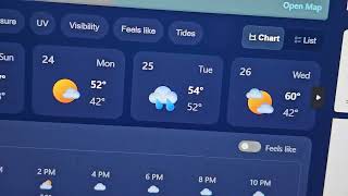 MSN WEATHER FORECAST DOESN'T MAKE SENSE